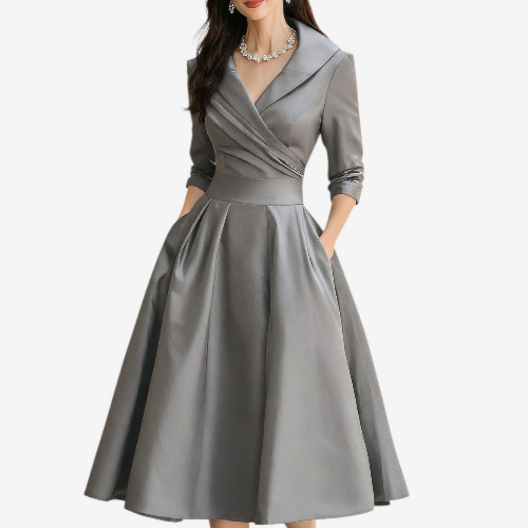Begoña™ Vestido Midi Vintage