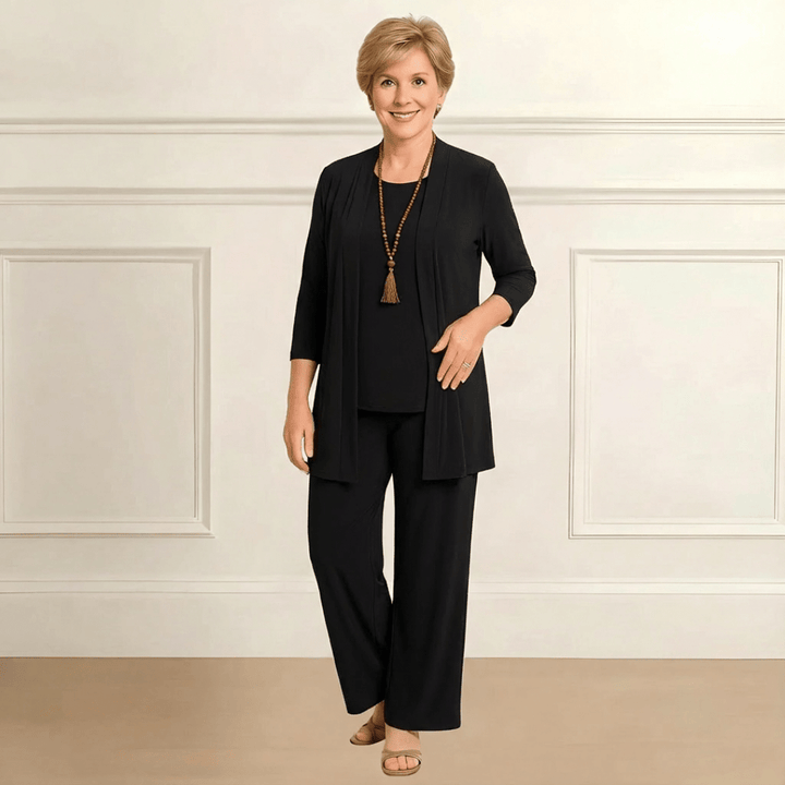 Rosy Cardigan, Top & Pants Set Bestseller
