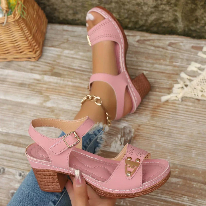 Odelia - Women's Heeled Sandals